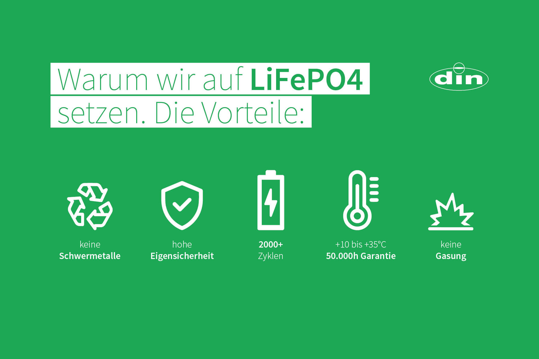 LiFePO4-Batterie: